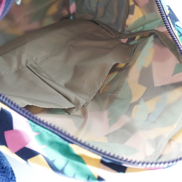 NWT Kipling BP4391 Ezra Travel Bag Backpack Polyester Radiant Palms Multi $129 main image 12